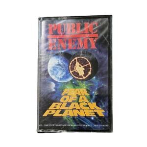 Public Enemy Fear Of A Black Planet Cassette Tested Preowned CBS records 1989-90